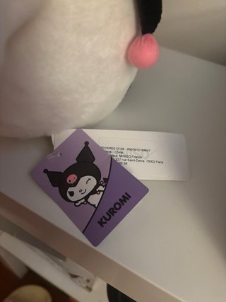 Peluche 40 cm Kuromi Sanrio miniso