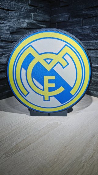 Lámpara Decorativa LED Escudo [Tu Equipo] - Impres