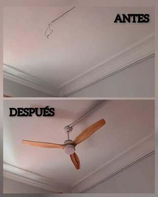 ELECTRICISTA INSTALADOR DE VENTILADORES DE TECHO