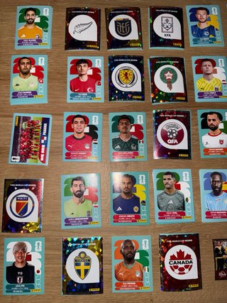 Lote 162 DIFERENTES Cromos Panini Mundial 2026