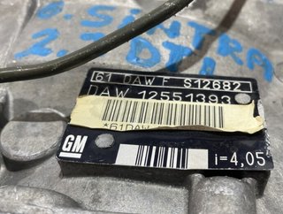 Caja cambios daw12551393 opel sintra 2.2 16v 96370