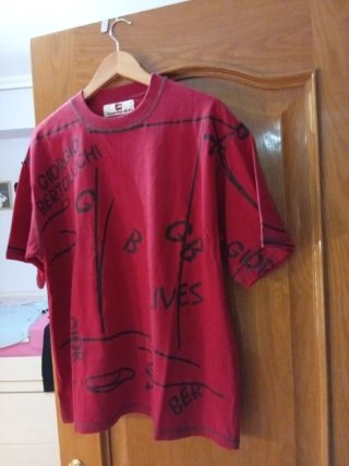 Camiseta Giorgio Bertoluchi Talla L Roja