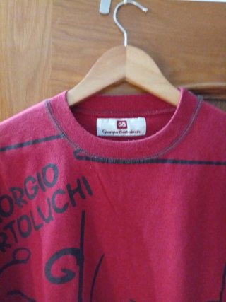 Camiseta Giorgio Bertoluchi Talla L Roja