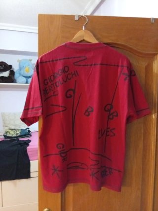 Camiseta Giorgio Bertoluchi Talla L Roja