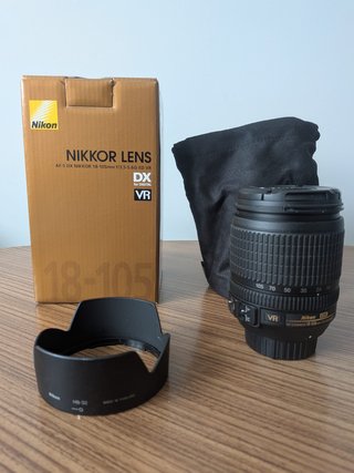 Nikon D7500 + Lentes 18-105mm y 55-200mm