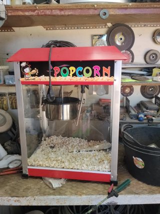 Máquina de Palomitas Roja