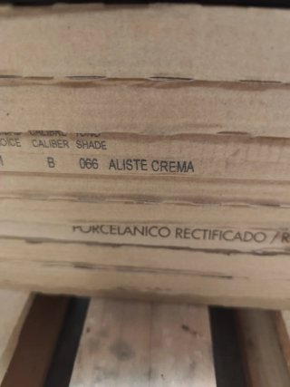 Baldosas porcelánicas Aliste crema