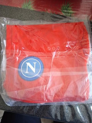 Pantaloncini EA7 S.S.C. Napoli Gara Rossi