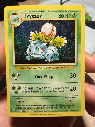 Colección Cartas Pokémon TCG Classic