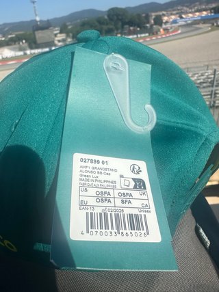 Gorra Alonso Land Puma Aston Martin