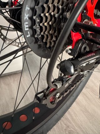 Bicicleta Fat Bike Rosa 26 pulgadas