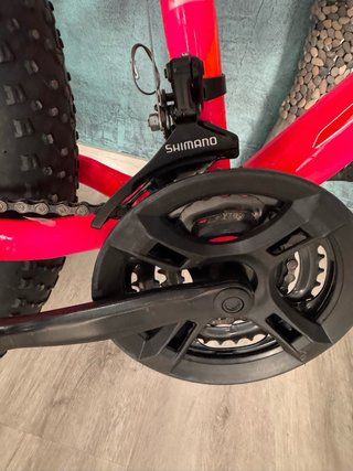 Bicicleta Fat Bike Rosa 26 pulgadas