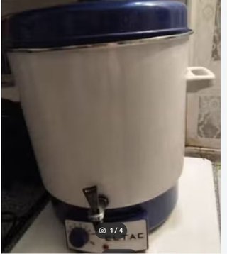Cazuela/tanque eléctrico 29L con Grifo