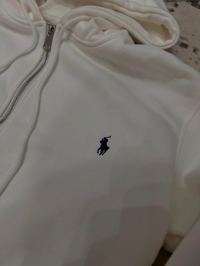 Sudadera Polo Ralph Lauren Blanca Talla M