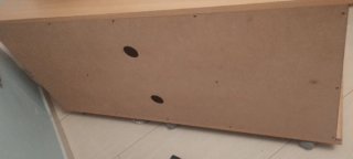 Mesa de centro madera y cristal