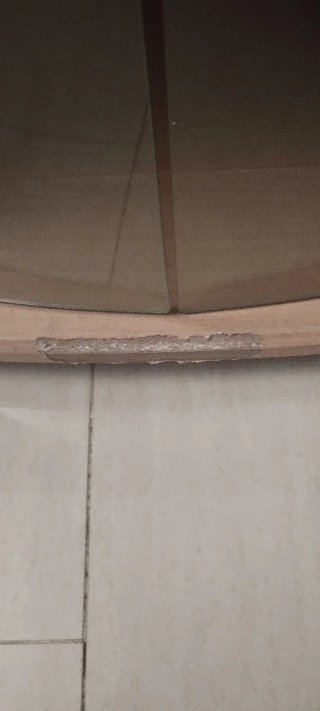 Mesa de centro madera y cristal