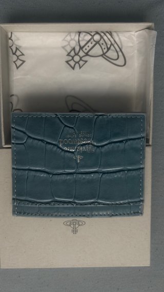 Portatarjetas Vivienne Westwood Azul