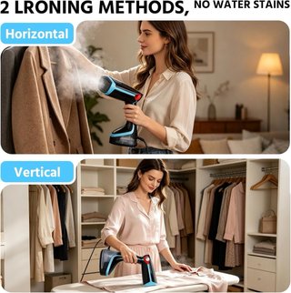 NUEVO! Plancha de vapor portátil 1400W