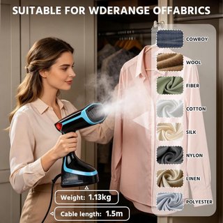 NUEVO! Plancha de vapor portátil 1400W