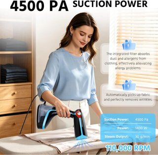 NUEVO! Plancha de vapor portátil 1400W