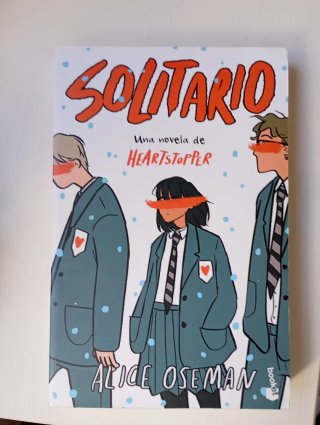 Solitario, una novela de Heartstopper
