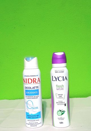 SET DEODORANTI SPRAY DOVE, LYCIA, NIDRA, NIVEA