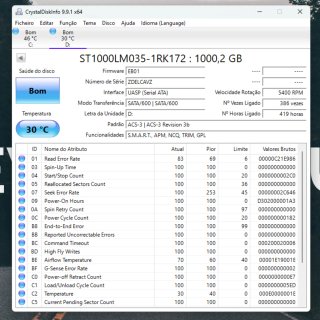 Disco Externo Seagate 1TB Novo