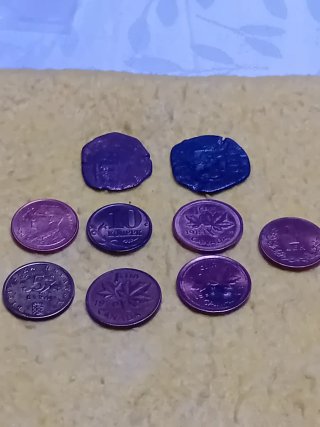 Lote monedas antiguas y extranjeras