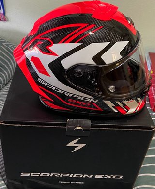 Casco Scorpion EXO R1 Talla L Carbono
