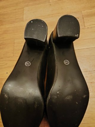 Scarpe con tacco nere 38
