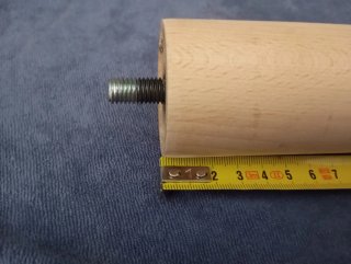 Patas de madera para somier.