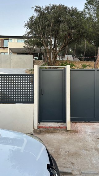 Puerta de hierro