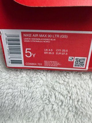 Nike Air Max 90 LTR Talla 37.5