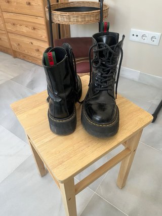 Botas Brownie Negras con Plataforma