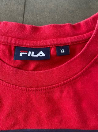Camiseta Fila Roja