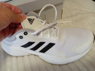 Zapatillas Adidas Talla 42 Blancas Negras