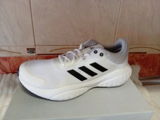 Zapatillas Adidas Talla 42 Blancas Negras
