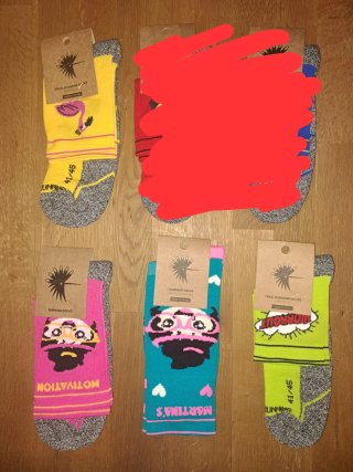 4 pares calcetines running talla 41-45
