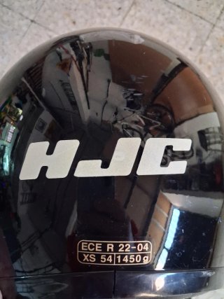 Casco Moto HJC ZF7 Talla XS Negro