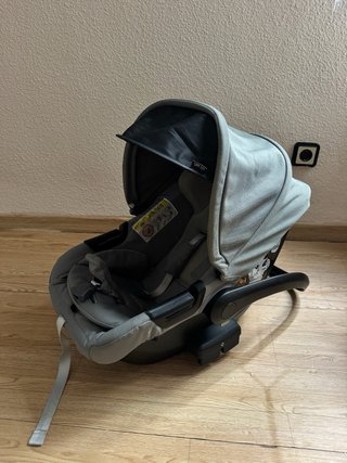 Silla de coche para bebé verde