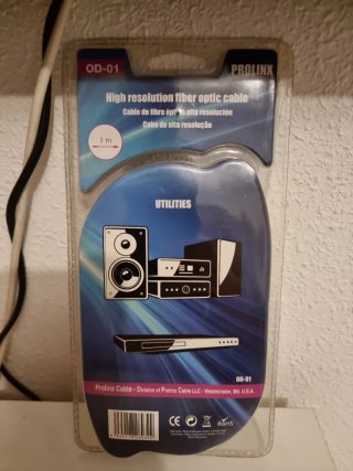 Cable Fibra Óptica PROLINX OD-01 1m