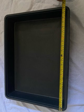 20 Bandejas Multiusos Negras