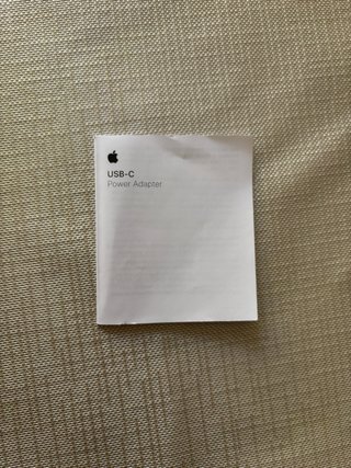 Cargador Apple 20W USB-C nuevo y precintado
