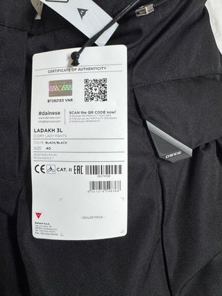 Pantalón Moto Dainese Mujer Negro