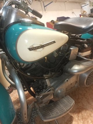 Harley Davidson FLH-1200 CC 1974 nacional