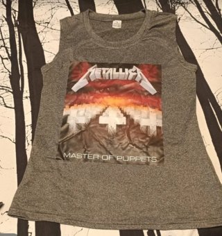 Lote 3 Camisetas: Metallica y Manowar