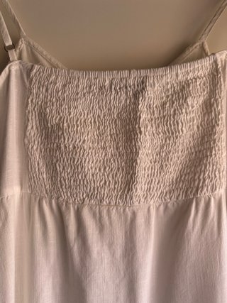 Vestido blanco tirantes Bisou's Project