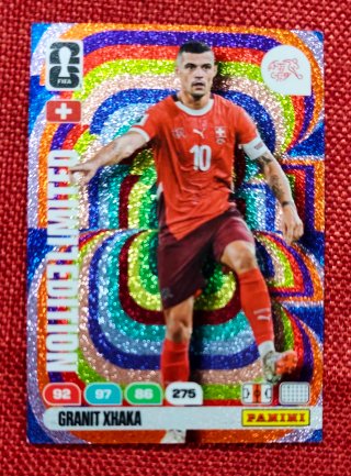 Adrenalyn Mundial 2026 Granit Xhaka Limited Panini