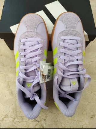 Zapatillas Adidas VL Court 3.0 Morado/Amarillo