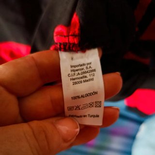 Polo rayas rojas y negras DOCATRO DENIM